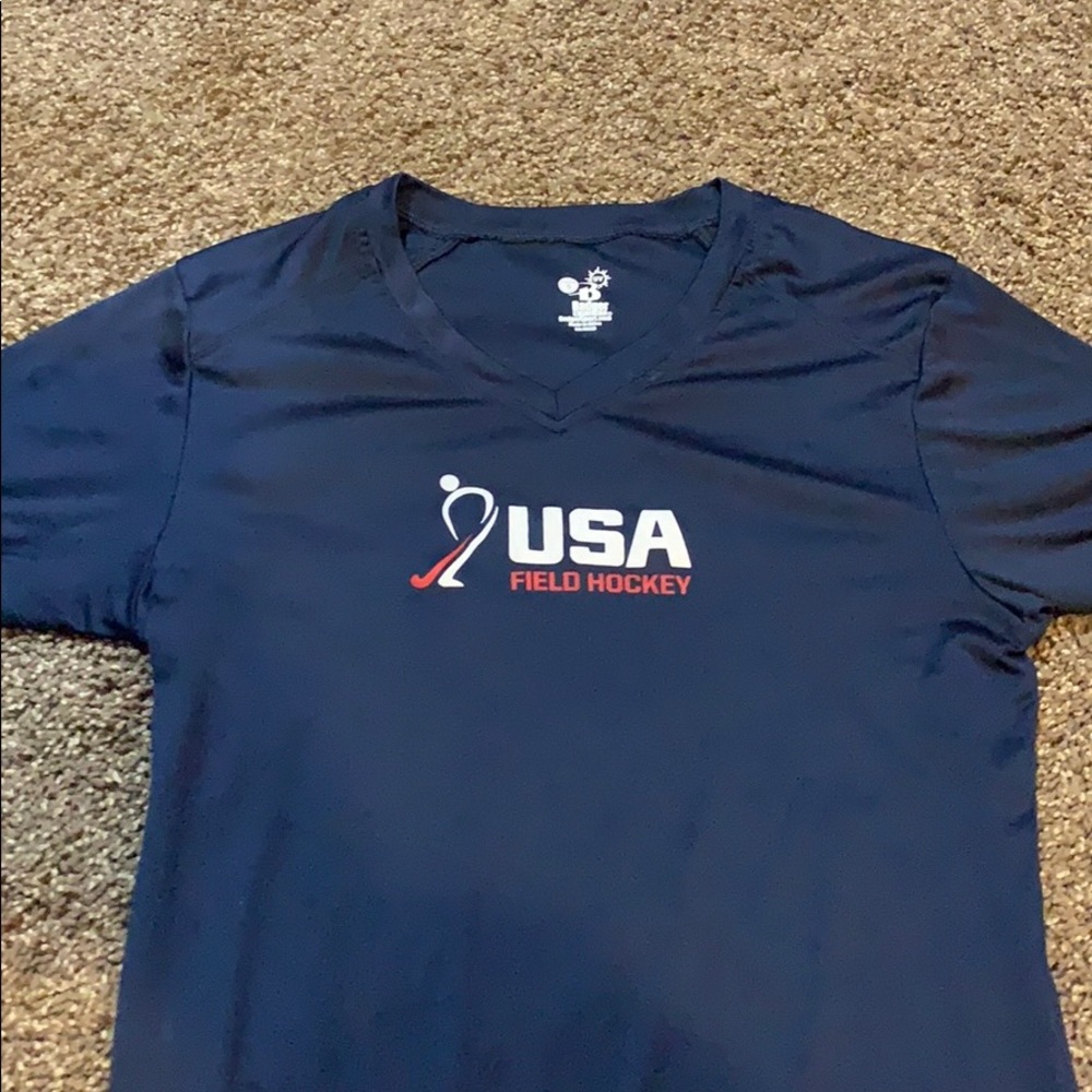 USA field hockey tshirt